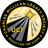 UCF Foundation UCF Charles Millican Legacy Society logo with reach for the stars